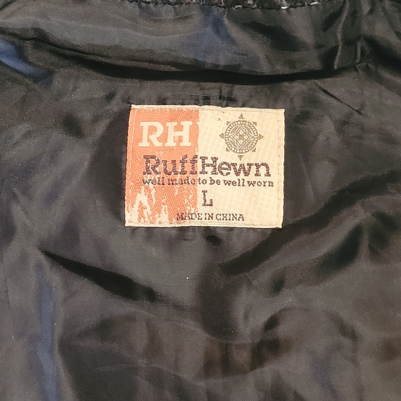 Ruff Hewn Tweed Hybrid Puffer Vest Women’s Large NWT - Picture 4 of 11